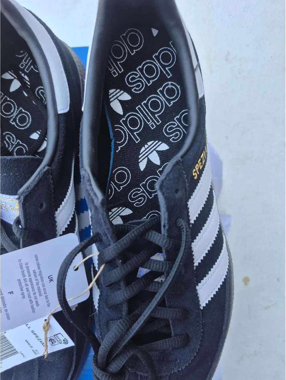 Adidas Handball Spezial Black Gum Size mens 7 New in Box